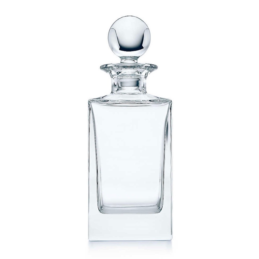 Tiffany & Co Classic Crystal Square decanter